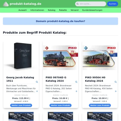 Screenshot produkt-katalog.de