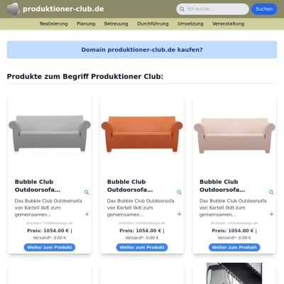 Screenshot produktioner-club.de