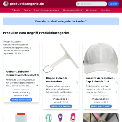 Screenshot produktkategorie.de