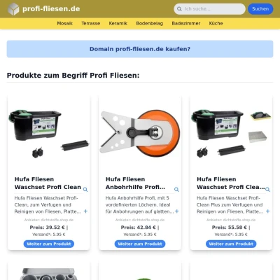 Screenshot profi-fliesen.de