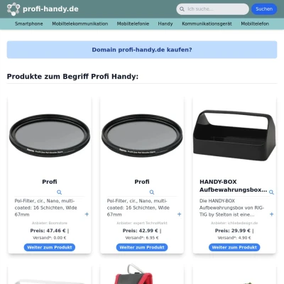 Screenshot profi-handy.de