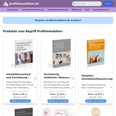 Screenshot profiimmobilien.de