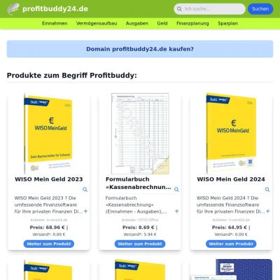 Screenshot profitbuddy24.de