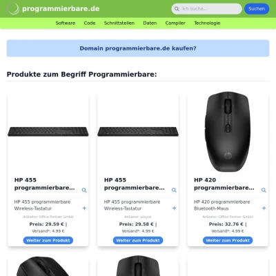 Screenshot programmierbare.de