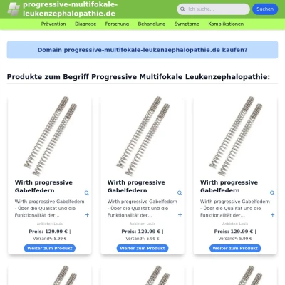 Screenshot progressive-multifokale-leukenzephalopathie.de