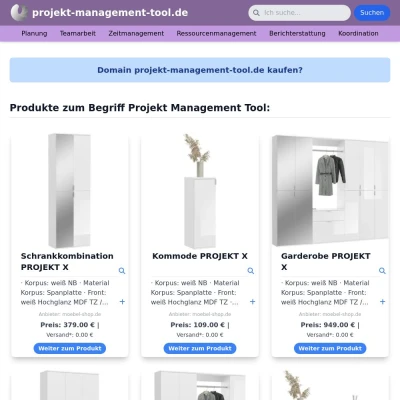 Screenshot projekt-management-tool.de