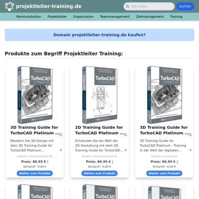 Screenshot projektleiter-training.de