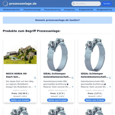 Screenshot prozessanlage.de