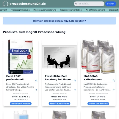 Screenshot prozessberatung24.de