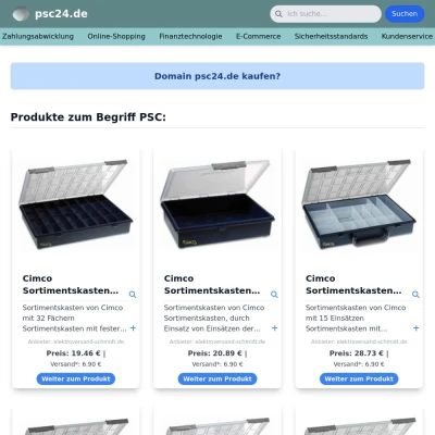 Screenshot psc24.de