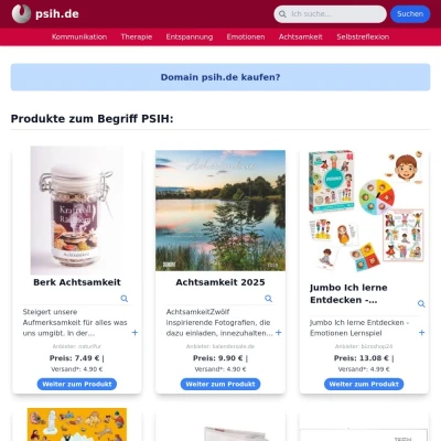 Screenshot psih.de