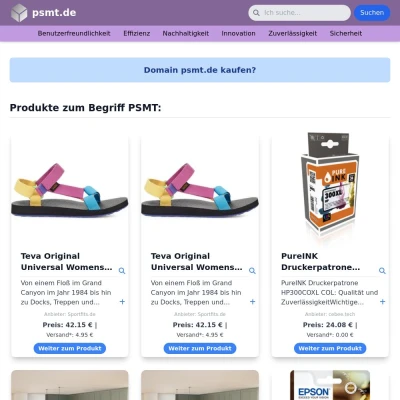Screenshot psmt.de