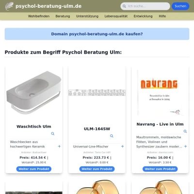 Screenshot psychol-beratung-ulm.de