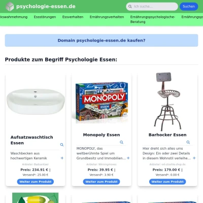 Screenshot psychologie-essen.de