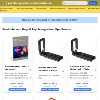 Screenshot psychologischer-mpu-berater.de