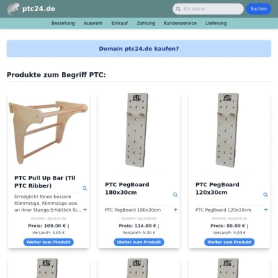 Screenshot ptc24.de