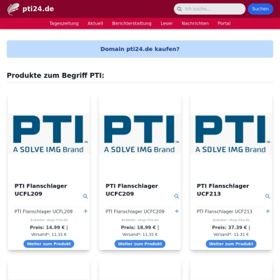 Screenshot pti24.de