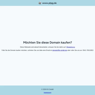 Screenshot ptpg.de