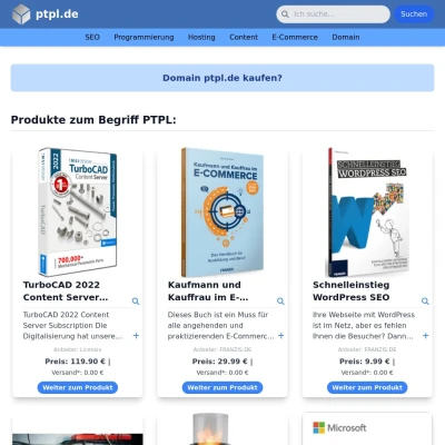 Screenshot ptpl.de