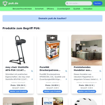 Screenshot pu6.de