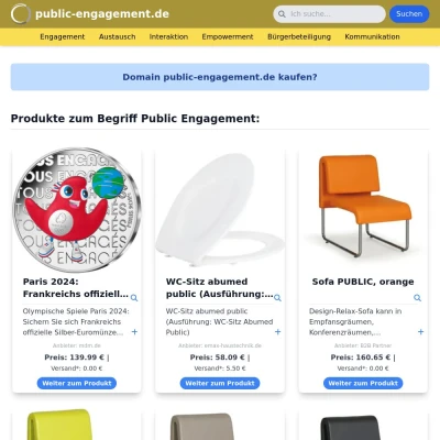 Screenshot public-engagement.de