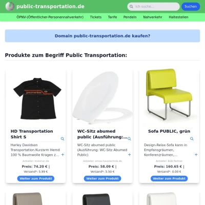 Screenshot public-transportation.de