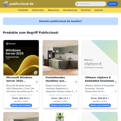Screenshot publiccloud.de