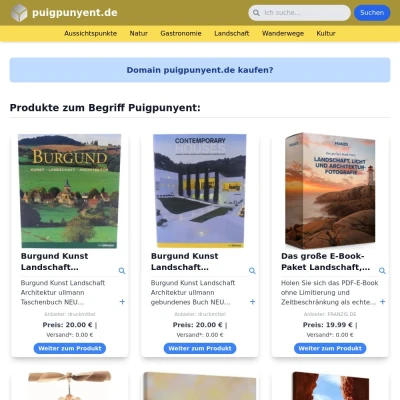 Screenshot puigpunyent.de