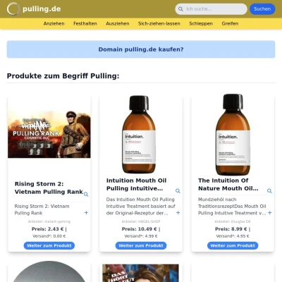 Screenshot pulling.de