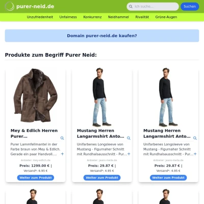 Screenshot purer-neid.de