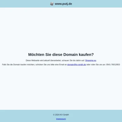 Screenshot putj.de