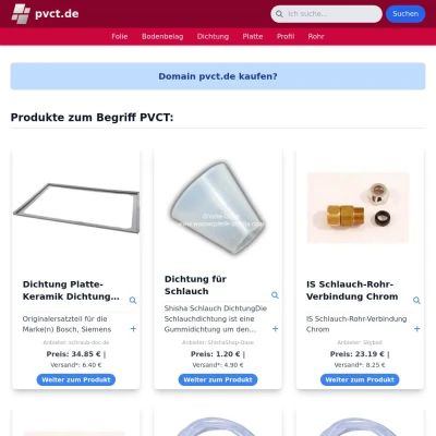 Screenshot pvct.de