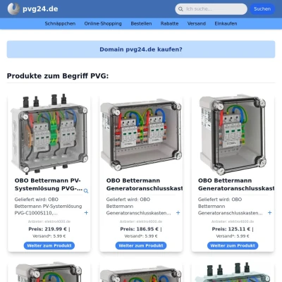 Screenshot pvg24.de