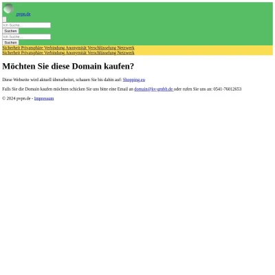 Screenshot pvpn.de