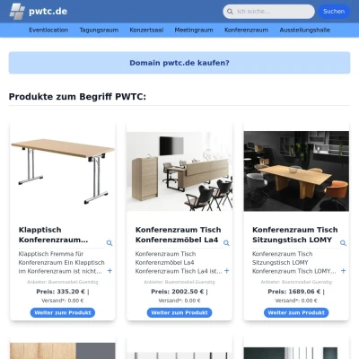 Screenshot pwtc.de