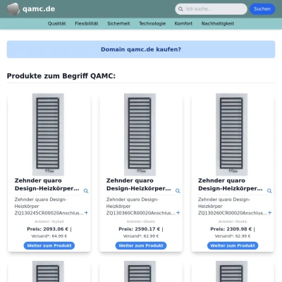 Screenshot qamc.de
