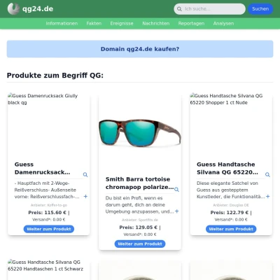Screenshot qg24.de