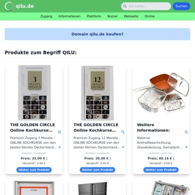 Screenshot qilu.de