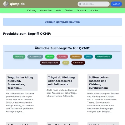 Screenshot qkmp.de