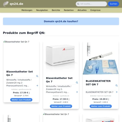Screenshot qn24.de
