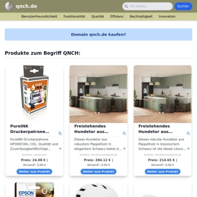Screenshot qnch.de