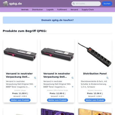Screenshot qpkg.de