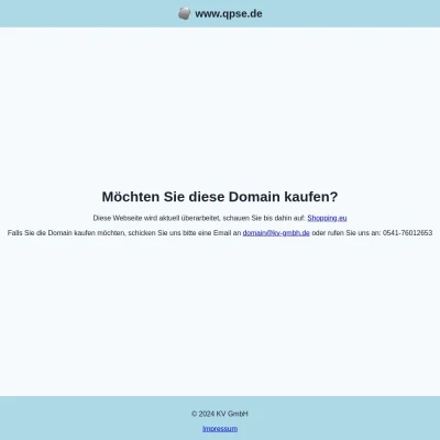 Screenshot qpse.de