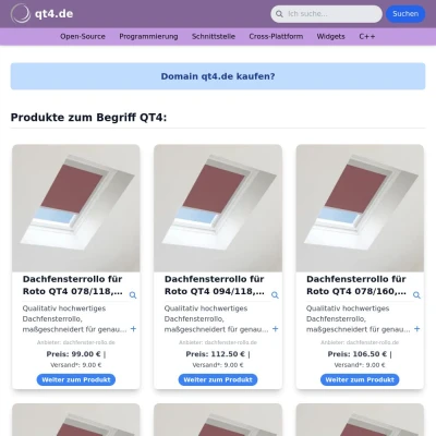Screenshot qt4.de