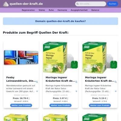 Screenshot quellen-der-kraft.de