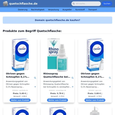 Screenshot quetschflasche.de