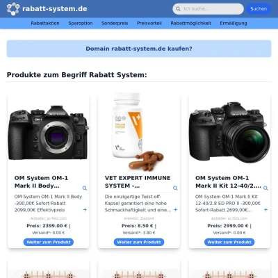 Screenshot rabatt-system.de