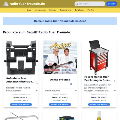 Screenshot radio-fuer-freunde.de