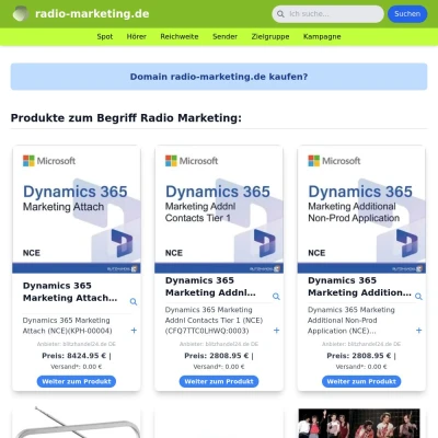 Screenshot radio-marketing.de