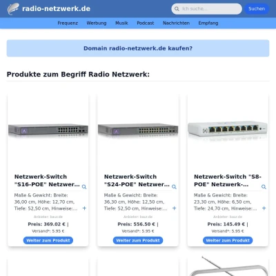 Screenshot radio-netzwerk.de